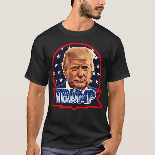 Donald Trump macht Amerika wieder großartig Vector T-Shirt (Vorderseite)