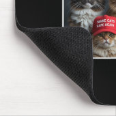 Donald Trump macht Cats wieder sicher Red Hat 2024 Mousepad (Ecke)