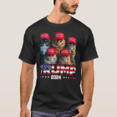 Donald Trump macht Cats wieder sicherer Red Hat 20 T-Shirt (Vorderseite)