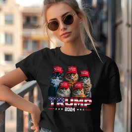 Donald Trump macht Cats wieder sicherer Red Hat 20 T-Shirt