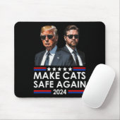 Donald Trump macht Cats wieder zum sicheren Debatt Mousepad (Mit Mouse)