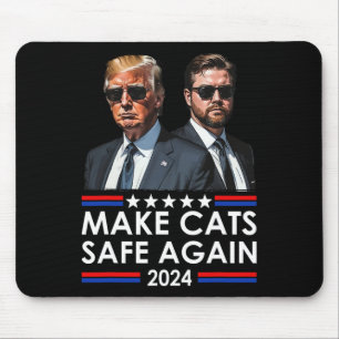 Donald Trump macht Cats wieder zum sicheren Debatt Mousepad