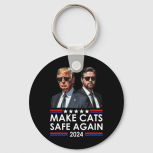 Donald Trump macht Cats wieder zum sicheren Debatt Schlüsselanhänger