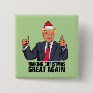 DONALD TRUMP MACHT CHRISTMAS WIEDER GROSSE BUTTONS