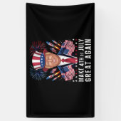 Donald Trump macht den 4. Juli wieder groß Banner (Vertikal)