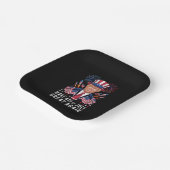 Donald Trump macht den 4. Juli wieder groß Pappteller (Gewinkelt)