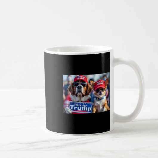 Donald Trump macht Hunde wieder sicher Red Hat 202 Kaffeetasse (Rechts)