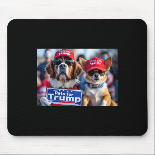 Donald Trump macht Hunde wieder sicher Red Hat 202 Mousepad