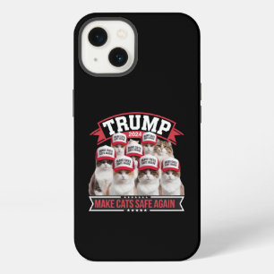 Donald Trump macht Katzen wieder sicher 2024 Debat iPhone 13 Hülle