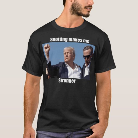 Donald Trump macht mich stärker T-Shirt (Vorderseite)