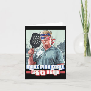 Donald Trump macht Pickleball wieder groß Pickleba Karte
