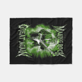 Donald Trump macht Rock Music wieder Vintag Fleecedecke (Vorderseite (Horizontal))