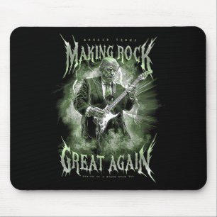 Donald Trump macht Rock Music wieder Vintag Mousepad