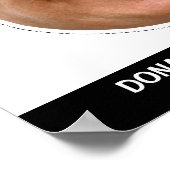 DONALD TRUMP MAGA HAT CUTOUT MASKE POSTER (Ecke)