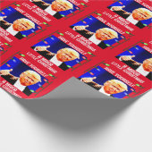 DONALD TRUMP MAGA WENIG FRÜHSTÜCKSBUCH GESCHENKPAPIER (Ecke)