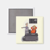 Donald Trump Magnet (Vorderseite/Rückseite)