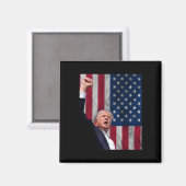 Donald Trump Magnet (Vorderseite/Rückseite)