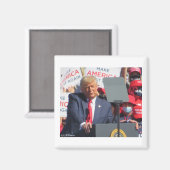 Donald Trump Magnet (Vorderseite/Rückseite)