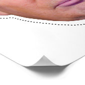 Donald Trump Mask Poster (Ecke)