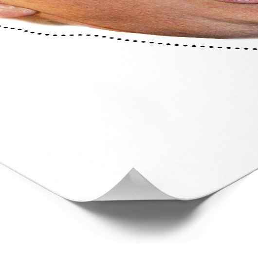 Donald Trump Mask Poster (Ecke)