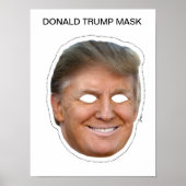 Donald Trump Mask Poster (Vorne)