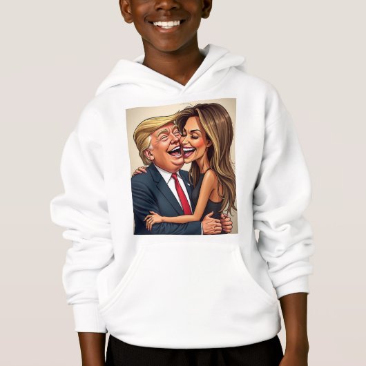 Donald Trump melania Trump Hoodie (Vorderseite)
