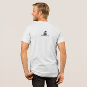 Donald Trump Men Tri-Blend Shirt (Rückseite voll)