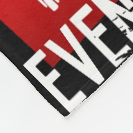 Donald Trump Middle Finger Dreht ab Pro Republ Fleecedecke (Ecke)