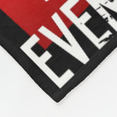 Donald Trump Middle Finger Dreht ab Pro Republ Fleecedecke (Ecke)