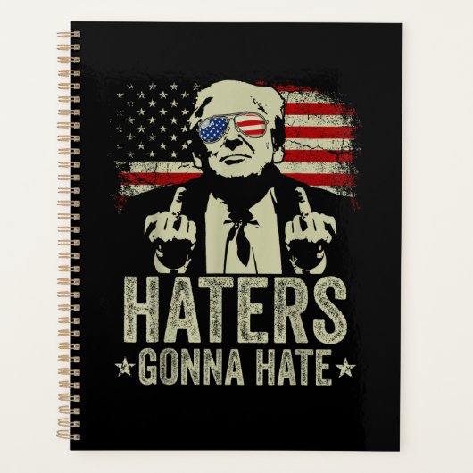  Donald Trump Middle Finger Planer (Vorderseite)