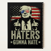  Donald Trump Middle Finger Planer (Rückseite)