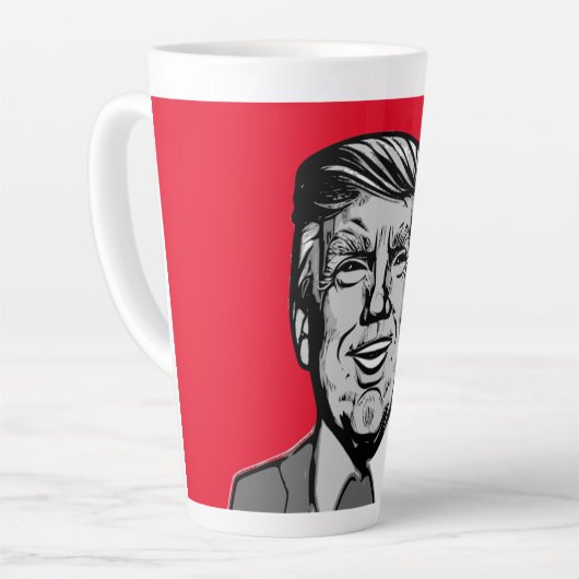 DONALD TRUMP MILCHTASSE (Linke Ecke)