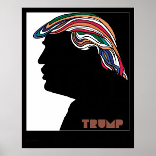 DONALD TRUMP MILTON GASER REDUX POSTER