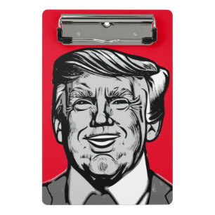 DONALD TRUMP MINI KLEMMBRETT