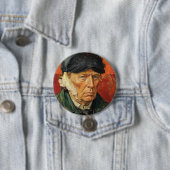 Donald Trump mit Bandaged Ear Button (Beispiel)