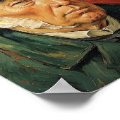 Donald Trump mit Bandaged Ear Poster (Ecke)