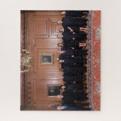 Donald Trump mit den Richtern am Obersten Gerichts Puzzle (Vertikal)