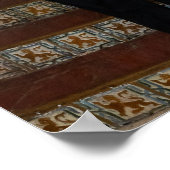 Donald Trump mit First Lady Melania Poster (Ecke)