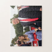 Donald Trump mit First Lady Melania Puzzle (Vertikal)