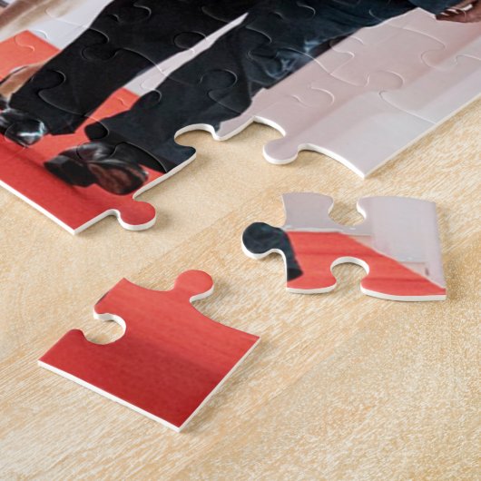 Donald Trump mit Kim Jong Un in Singapur Puzzle (Seite)