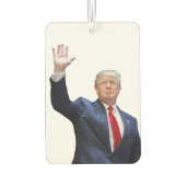 Donald Trump mit roter Krawatte Autolufterfrischer (Rückseite)