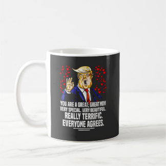 Donald Trump Mothers Day T Shirt, Geschenk für Mam Kaffeetasse
