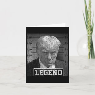 Donald Trump Mugshot 2024: Nicht schuldhafter Unte Karte