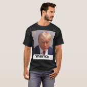 Donald Trump Mugshot T-Shirt (Vorne ganz)