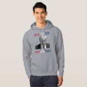 Donald Trump Mugshot Wollte für Präsident 2024 Hoodie (Vorne ganz)
