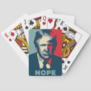 donald trump nein spielkarten