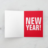 DONALD TRUMP NEUE JAHRE GRÜSSENDE KARTEN (Innenseite)