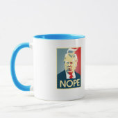 Donald Trump NOPE -- Anti-Trumpf 2016 - Tasse (Links)