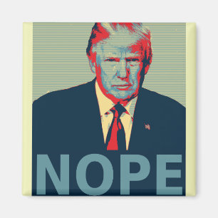 Donald Trump-Nope-Wahlloser Magnet