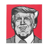 DONALD TRUMP NOTIZBLOCK (Vorderseite)